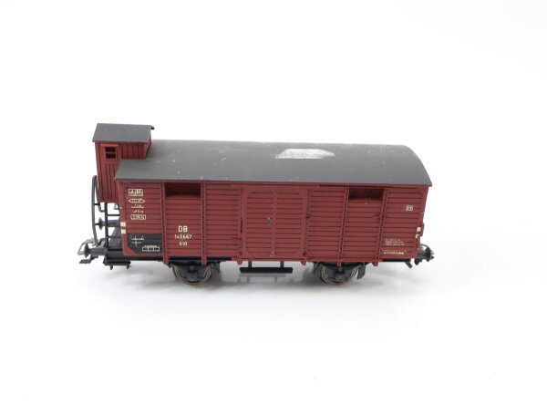 H0 Güterwagen Verschlagwagen Viehstransporter 143667 DR / NEM /AC
