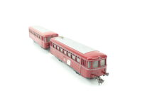 Fleischmann H0 1370 Schienenbus Rot VB 98 2232 & VS 98 279 DB
