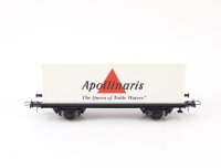 Roco H0 Güterwagen Sondermodell Containertragwagen "Apollinaris"
