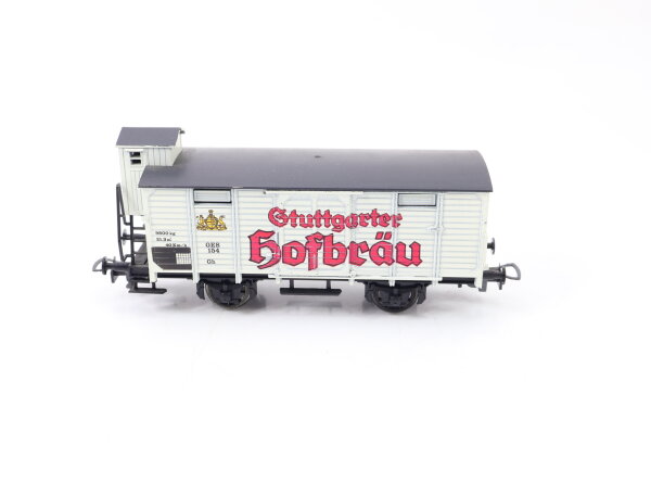 Liliput ged. Güterwagen Bierwagen "Stuttgarter Hofbräu" GES 145 DB
