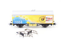 Roco H0 010021 gedeckter Güterwagen Bahnpostwagen Jahreswagen 2004 / NEM