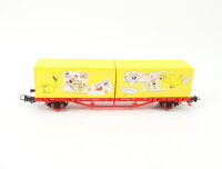 Piko H0 72092 Güterwagen Containerwagen Bahnpostwagen Jahreswagen 2007 /NEM/ OVP