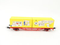 Piko H0 72092 Güterwagen Containerwagen Bahnpostwagen Jahreswagen 2007 /NEM/ OVP