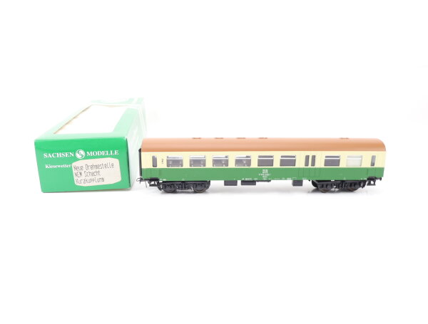 Sachsenmodelle H0 14368 Personenwagen Abteilwagen 2. Klasse 025-2 DR / NEM / AC