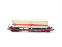Roco H0  Güterwagen Taschenwagen "DB Container-Auflieger" 475 3 336-4 DB / NEM
