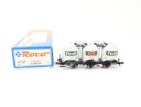 Roco H0 47321 Güterwagen Behältertragwagen...