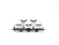 Roco H0 47321 Güterwagen Behältertragwagen "Henkel Persil" 544 043 DB / NEM AC