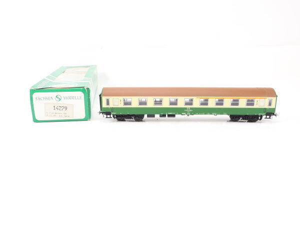 Sachsenmodelle H0 14279 Personenwagen Abteilwagen 1./2. Klasse 000-4 DR/NEM/AC