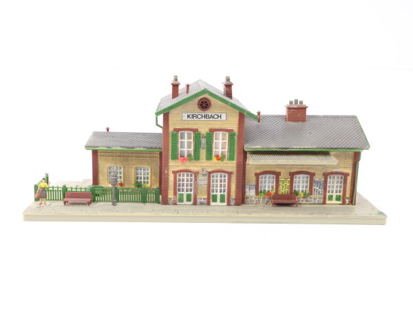 Faller H0 110104 Gebäude Bahnhof Kirchbach - gebaut