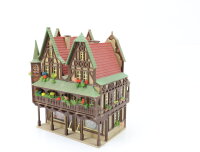 Vollmer H0 19590 Gebäude Wohnhaus Stadthaus Altstadt mit Ladenzeile