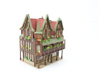 Vollmer H0 19590 Gebäude Wohnhaus Stadthaus Altstadt mit Ladenzeile