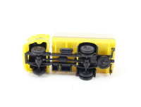 s.e.s H0 Modellauto LKW IFA W 50 Pritsche/Plane "Deutsche Post" gelb 1:87