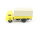 s.e.s H0 Modellauto LKW IFA W 50 Pritsche/Plane "Deutsche Post" gelb 1:87