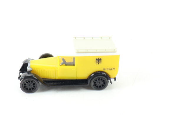 Roskopf ? H0 Modellauto PKW Mercedes L1000 Kasten "Reichspost" 1:87