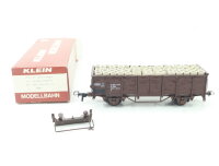 Klein Modellbahn H0 3091 Güterwagen mit Bremserbühnemit Ladung 921-8 ÖBB / NEM