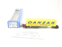Roco H0 1914 Güterwagen Road Rail Planenauflieger "Danzas"" DB / ÖBB / OVP