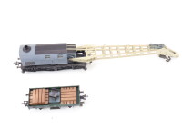 Fleischmann H0 5595 Güterwagen Kranwagen Krupp-Ardelt Nürnberg 6700 DB