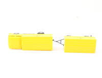 Permot H0 Modellauto LKW Skoda S 706 RT Pritschen-Lastzug " Deutsche Post" 1:87