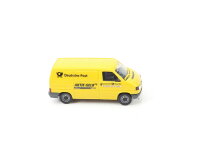 Herpa H0 Modellauto PKW VW Caravelle Transporter "Deutsche Post/Aktie Gelb" 1:87