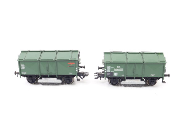 Märklin H0 46010 Güterwagenset 2-tlg. Jubiläumswagen "10 Jahre Insider" DB / NEM