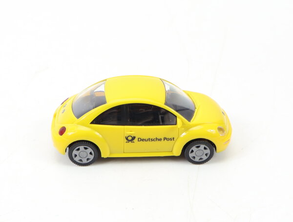 Wiking H0 82-08 Modellauto PKW VW New Beetle Deutsche Post Gelb 1:87