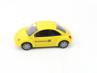Wiking H0 82-08 Modellauto PKW VW New Beetle Deutsche Post Gelb 1:87