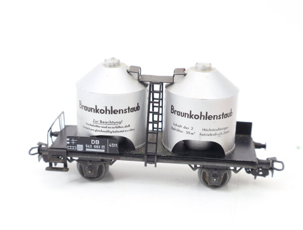 Märklin H0 4511 Güterwagen Braunkohlenstaubwagen 543 082 silber DB