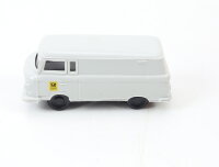 s.e.s. ? H0 Modellauto PKW Barkas B1000 DBP Posthorn hellgrau 1:87