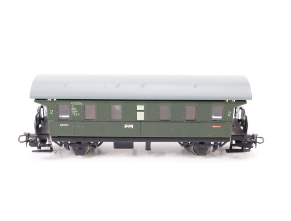 Märklin H0 4002 Personenwagen Donnerbüchse 2. Klasse Bi grün / Blech
