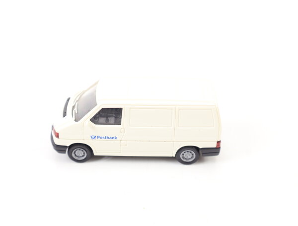 Wiking H0 Modellauto PKW VW T4 Transporter "Postbank" 1:87