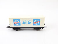 Roco H0 Güterwagen Containertragwagen Werbewagen "Schöller  Eis"