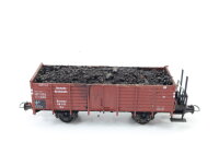 Fleischmann H0 5216 K offner Güterwagen Hochbordwagen mit Ladung 56 147 DRG/NEM