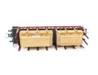 Roco H0 46481 Güterwagen Niederbordwagen Rungenwagen 28 651 braun DR / NEM AC