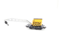Märklin H0 4611 Güterwagen Kranwagen "Krupp Ardelt" gelb 6804 DB