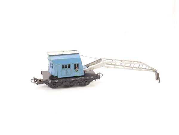 Märklin H0 4611 Güterwagen Kranwagen "Krupp Ardelt" blau 6804 DB