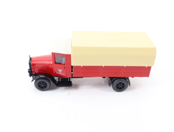 Roskopf H0 85-02 aus Set Modellauto LKW MB Lastzug P/P Deutsche Reichspost 1:87