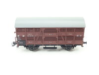 Piko H0 5/128-01 Güterwagen Verschlagwagen Viehstransporter 23-01-18 DR / NEM