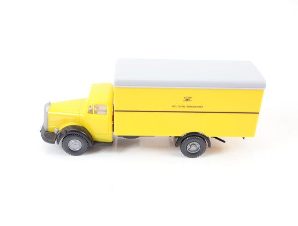 Wiking H0 860 01 25 Modellauto Post-Koffer-LKW MB L 6600 "DBP Bundespost" 1:87