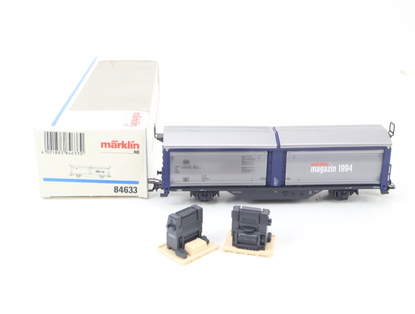Märklin H0 84633 Güterwagen Schiebedachwagen Magazin Jahreswagen 1994