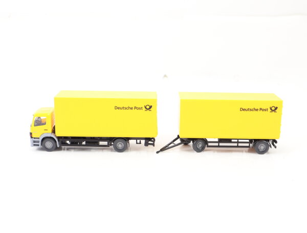 Wiking H0 82-09 PMS aus Set Modellauto LKW MB Atego Festkoffer-Lastzug "DP" 1:87