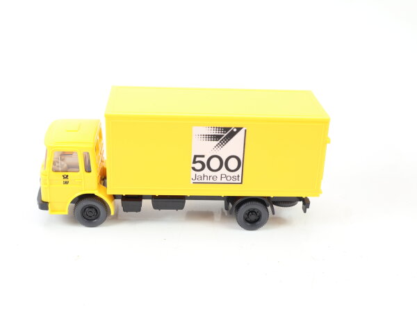 Wiking PMS H0 aus Set Modellauto LKW MAN Koffer "500 Jahre Post" 1:87