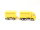 Siku H0 1622 Modellauto LKW MB Koffer-Lastzug "Deutsche Post AG" 1:87