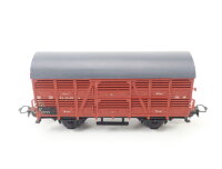 Piko H0 5/128-01 Güterwagen Verschlagwagen Viehtransportwagen braun 23-01-18 DR