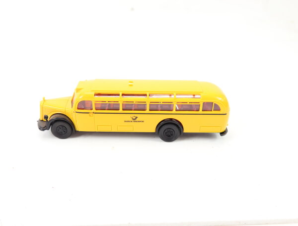 Brekina H0 Serie 2 Modellauto aus Set Postbus MB O 6600 H "Deutsche Bundespost"