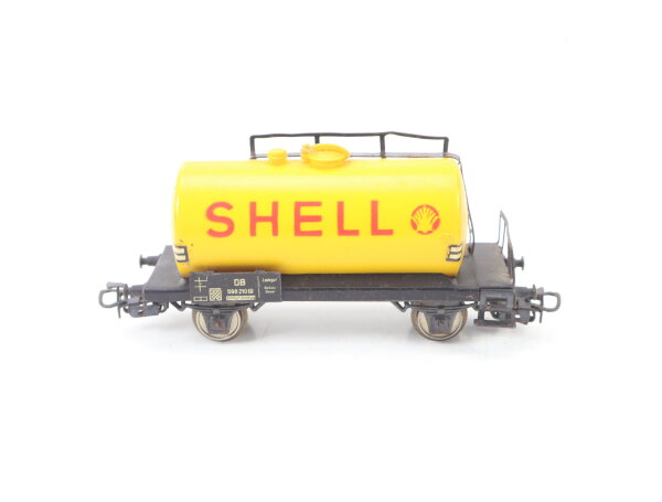 Märklin H0 4502 Güterwagen Kesselwagen "SHELL" 598 210 DB gelb