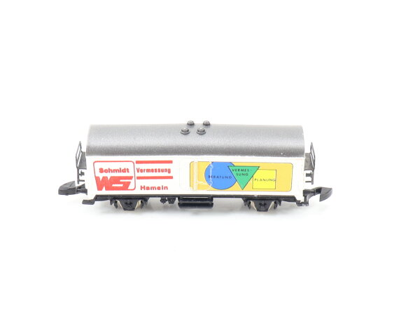 Märklin Spur Z 8600 Güterwagen Kühlwagen Werbemodell "Schmidt Vermessung Hameln"
