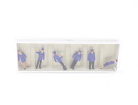 Preiser H0 10016 Figurenset 6-tlg. Bahnpersonal DB 1:87