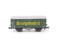 Roco H0 46003 gedeckter Güterwagen Bierwagen G10 "Königsbacher" DB / AC NEM
