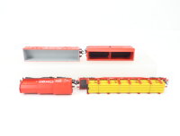 Märklin H0 46220 Güterwagen-Set 4-tlg. u.a. Rungenwagen "DB Cargo" / NEM MHI OVP