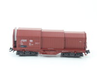 Märklin H0 4693 Güterwagen Teleskophaubenwagen mit 3 Coils 437 4 297-8 DB / NEM